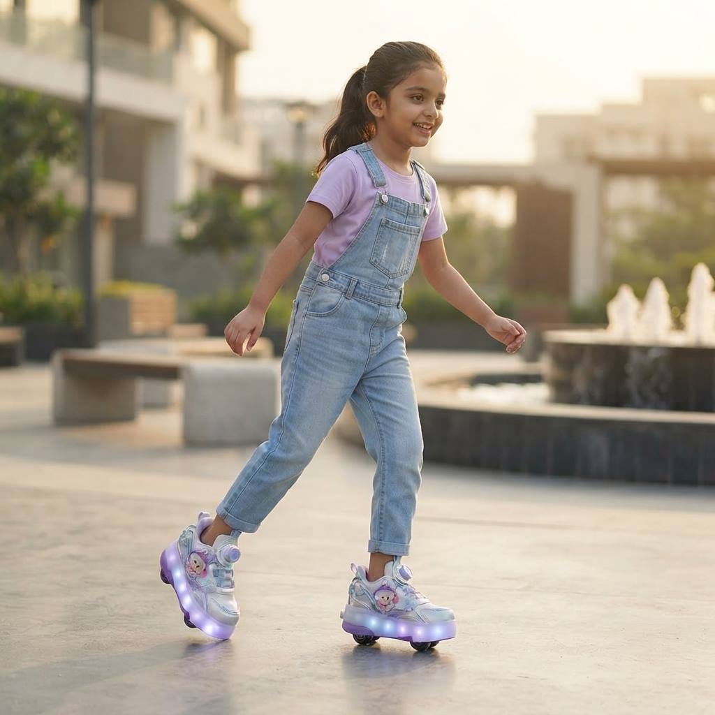 Wheely Purple Roller Skate For kids.