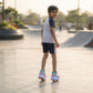 Wheely Roller Skates Shoes for Boys and Girls - 2-in-1 Skate Shoes and Sneakers for Kids Fun and Stylish