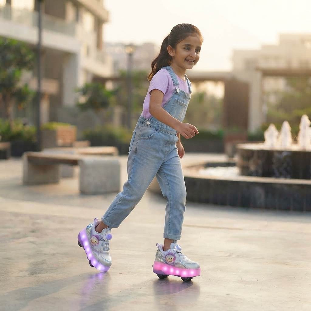 Wheely Purple Roller Skate For kids.