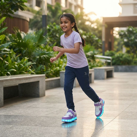 Wheely Roller Skates Shoes for Boys and Girls - 2-in-1 Skate Shoes and Sneakers for Kids Fun and Stylish