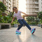 Wheely Roller Skates Shoes for Boys and Girls - 2-in-1 Skate Shoes and Sneakers for Kids Fun and Stylish