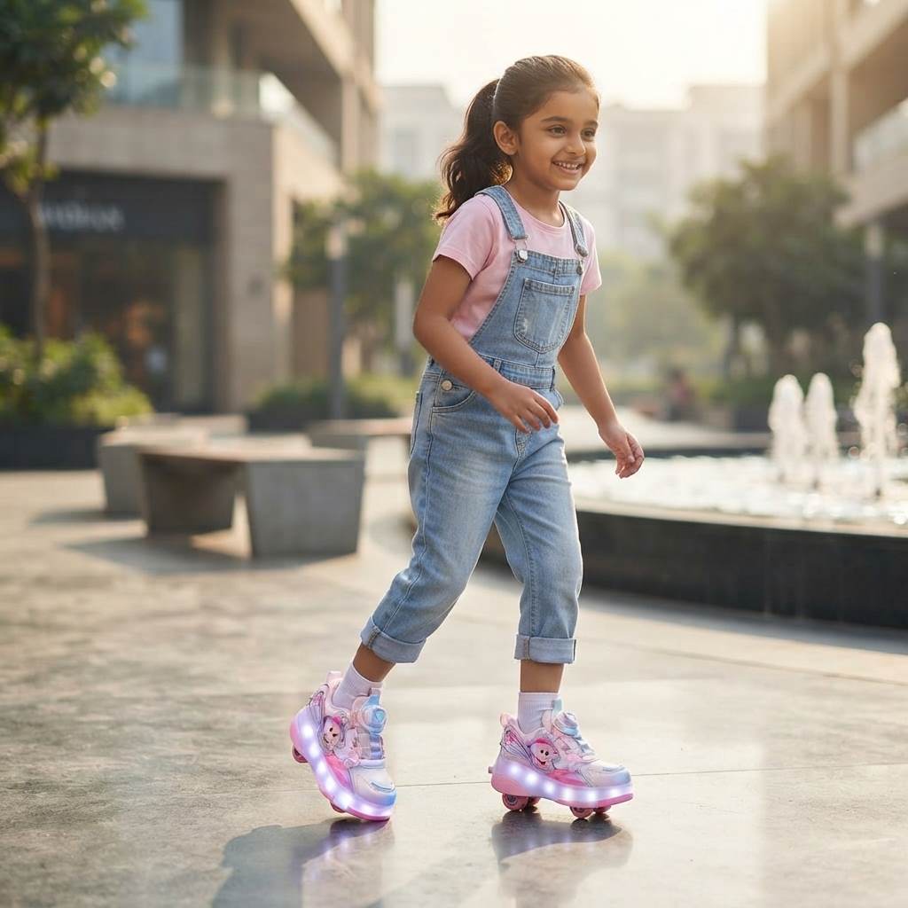 Wheely Pink Roller Skate For kids.