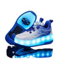 Wheely Roller Skates Shoes for Boys and Girls - 2-in-1 Skate Shoes and Sneakers for Kids Fun and Stylish