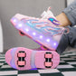 Wheely Roller Skates Shoes for Boys and Girls - 2-in-1 Skate Shoes and Sneakers for Kids Fun and Stylish
