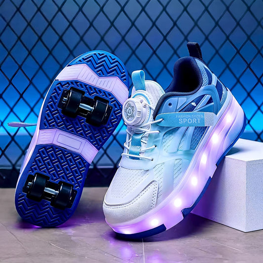 Wheely Sky Blue Roller Skate For kids.